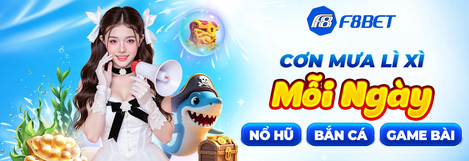 Banner giới thiệu hệ thống nội dung F8Bet